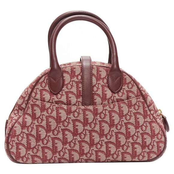 Christian Dior Galliano double saddle trotter monogram bag - Picture 5 of 6